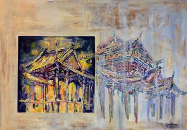 Print of Expressionism Architecture Paintings by Grady Tomlinson Zeeman