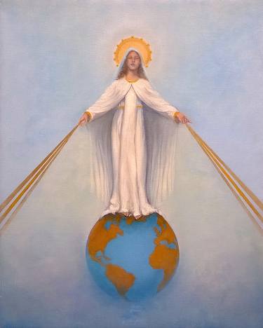Original Religious Paintings by Julio César Belmont