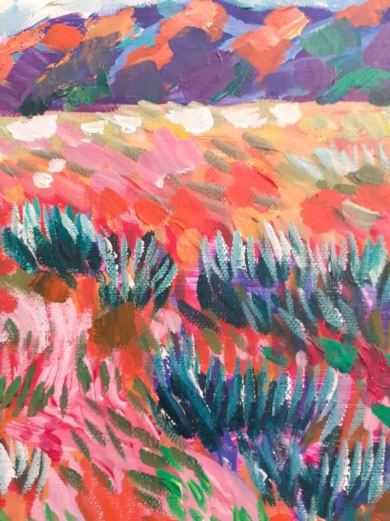 Original Impressionism Landscape Painting by Maja Grecic