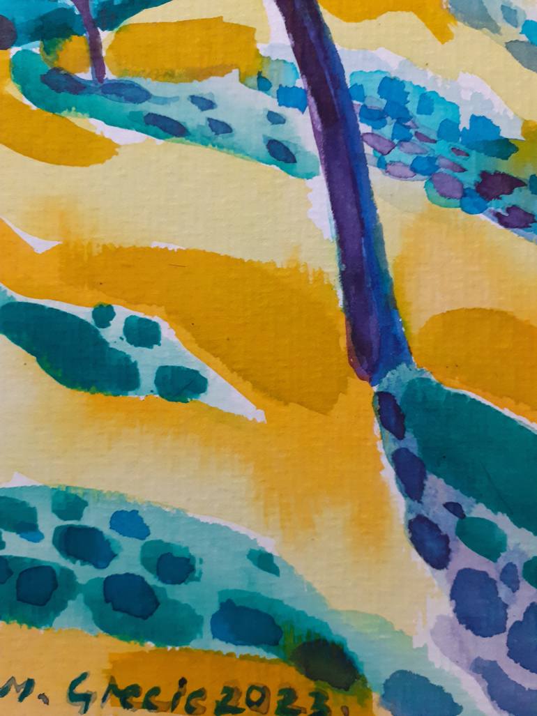 Original Impressionism Landscape Painting by Maja Grecic