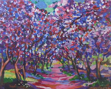 Original Impressionism Landscape Paintings by Maja Grecic