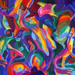 Collection Abstract oils