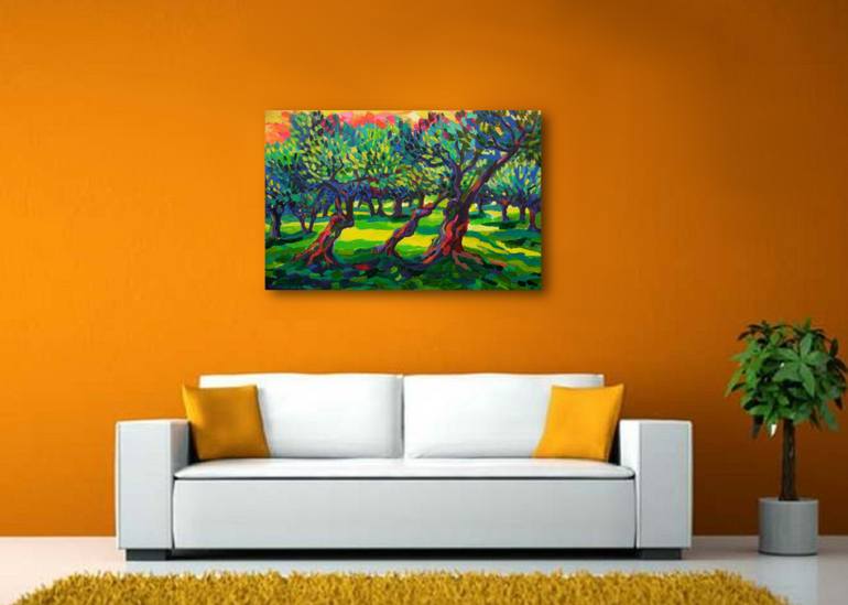 Original Landscape Painting by Maja Grecic