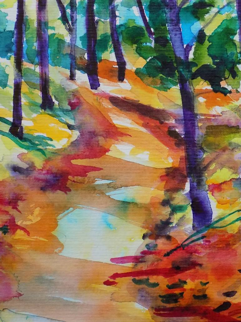 Original Fine Art Landscape Painting by Maja Grecic