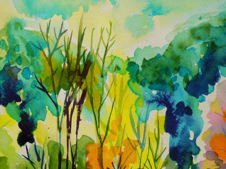 Original Landscape Painting by Maja Grecic