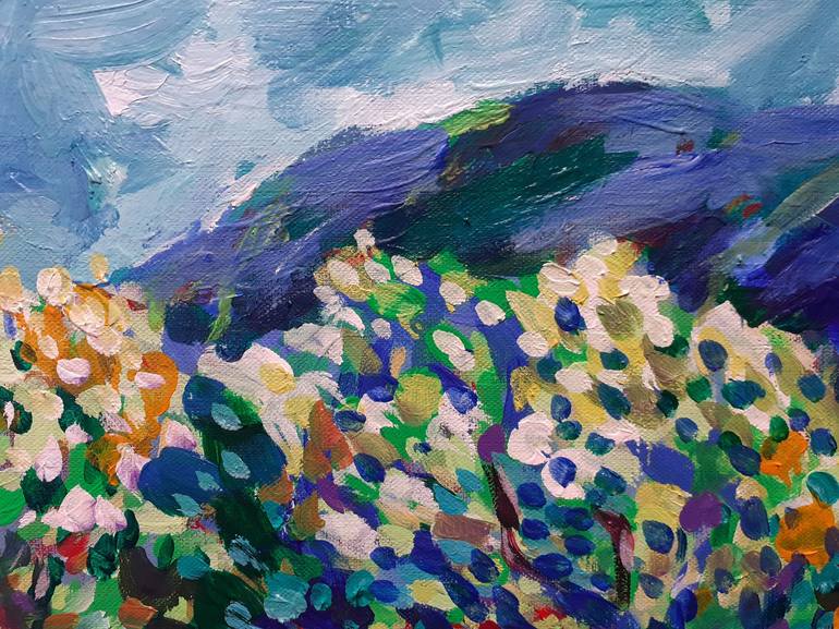 Original Impressionism Landscape Painting by Maja Grecic