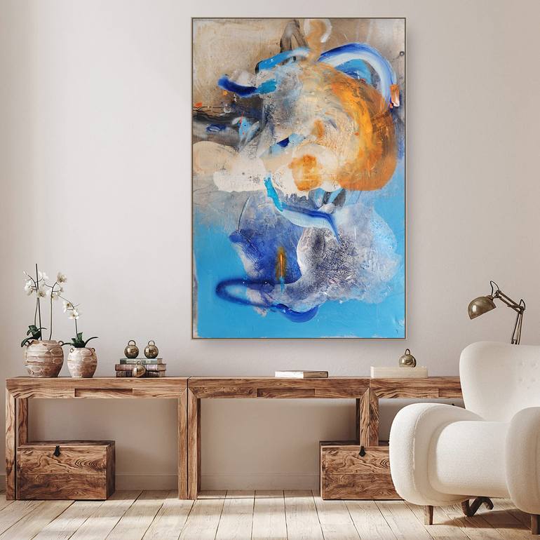 Original Abstract Painting by Adriano Ribeiro