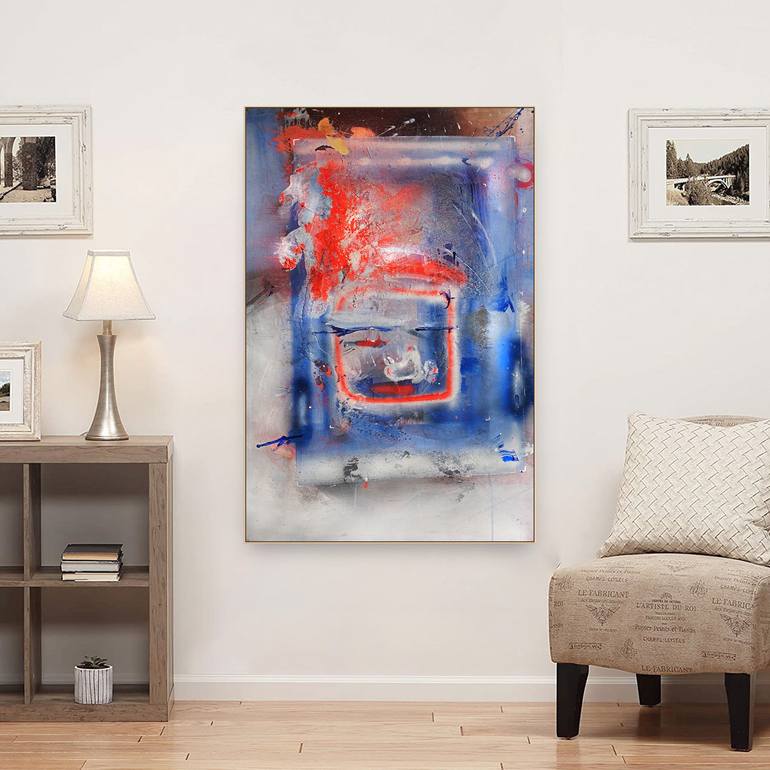 Original Abstract Painting by Adriano Ribeiro