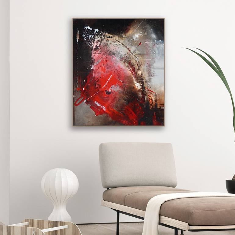 Original Abstract Painting by Adriano Ribeiro