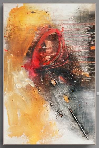 Original Abstract Expressionism Abstract Painting by Adriano Ribeiro