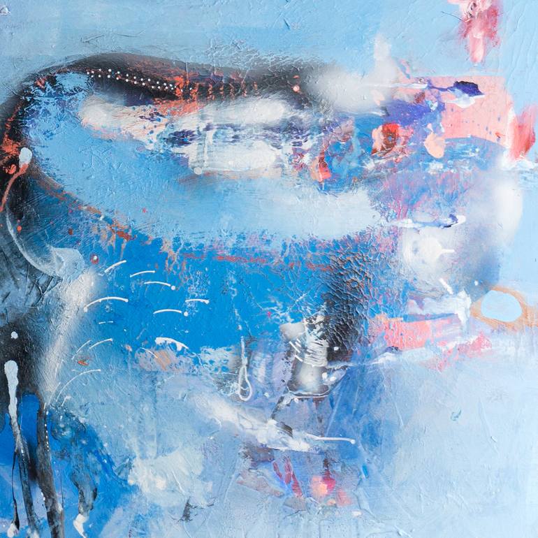 Original Abstract Expressionism Abstract Painting by Adriano Ribeiro
