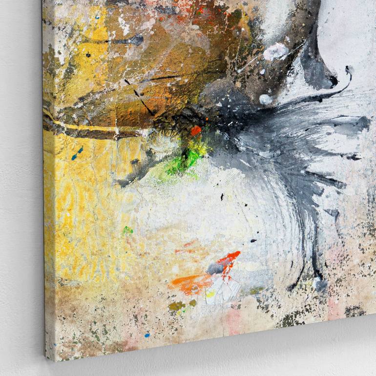 Original Abstract Expressionism Abstract Painting by Adriano Ribeiro