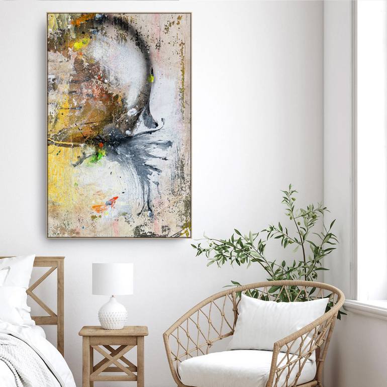 Original Abstract Expressionism Abstract Painting by Adriano Ribeiro