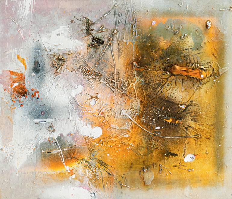 Original Abstract Expressionism Abstract Painting by Adriano Ribeiro