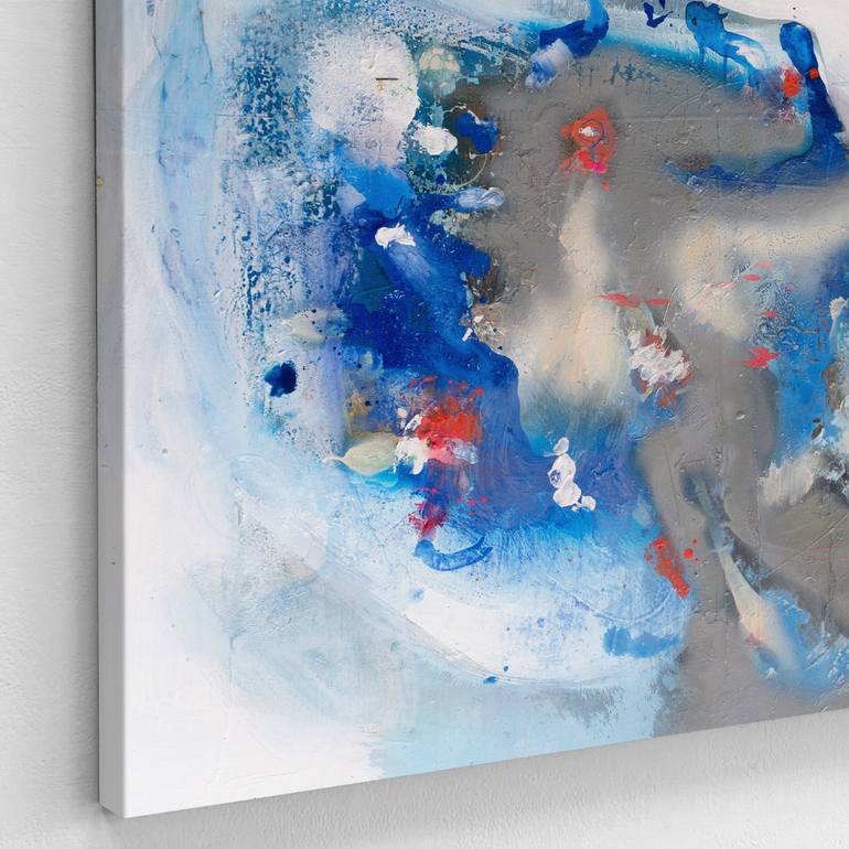 Original Abstract Landscape Painting by Adriano Ribeiro