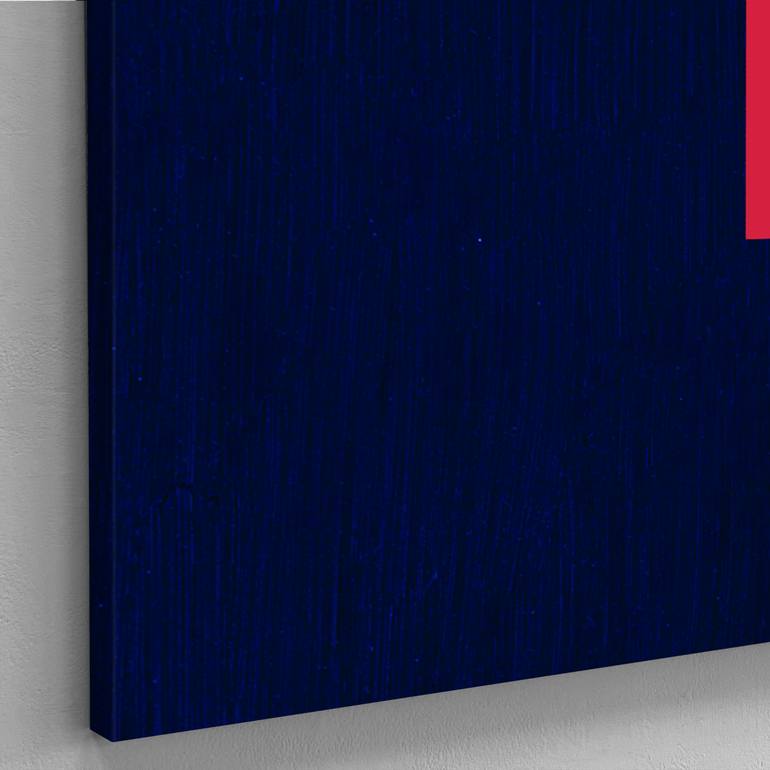 Original Abstract Architecture Painting by Adriano Ribeiro