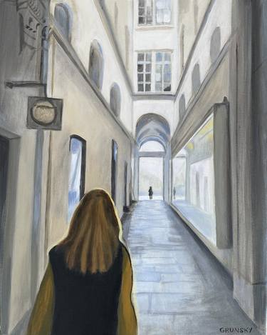Original Contemporary Architecture Paintings by Jack Grunsky