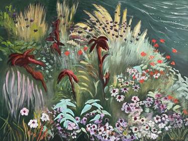 Original Contemporary Botanic Painting by Jack Grunsky