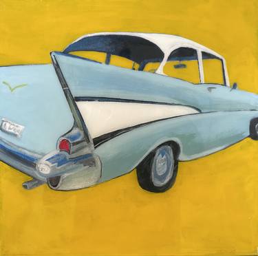 Original Realism Automobile Paintings by Jack Grunsky