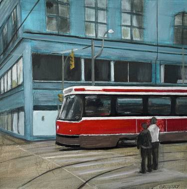 Original Realism Transportation Paintings by Jack Grunsky