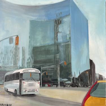 Original Realism Architecture Paintings by Jack Grunsky