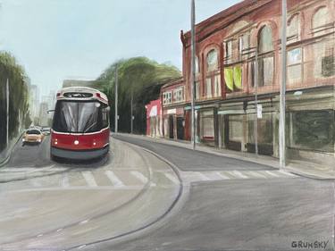 Original Realism Transportation Paintings by Jack Grunsky