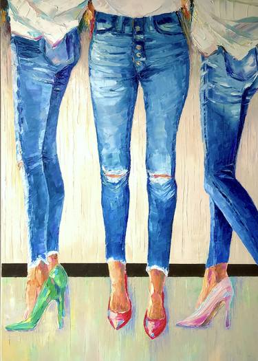 Print of Fashion Paintings by Serge Ovcharuk