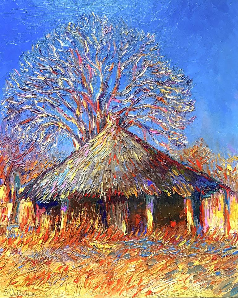 Print of Impressionism Landscape Paintings by Serge Ovcharuk