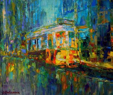 Print of Impressionism Places Paintings by Serge Ovcharuk