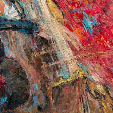 Original Expressionism Music Paintings by Serge Ovcharuk