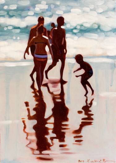 Original Beach Paintings by Katrie Bonanno