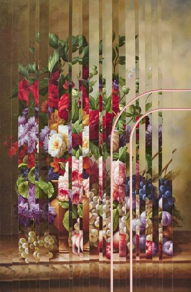 Original Fine Art Floral Paintings by Baldvin Ringsted