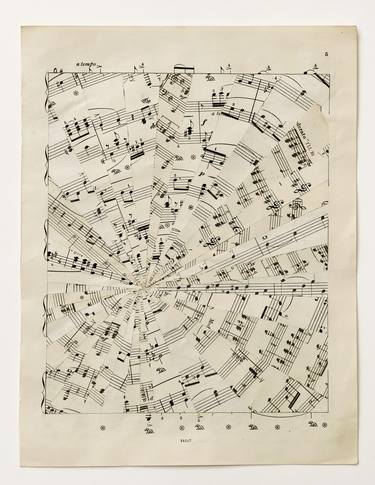 Print of Music Collage by Baldvin Ringsted