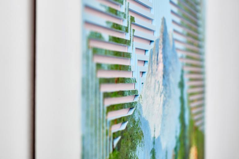 Original Conceptual Landscape Painting by Baldvin Ringsted