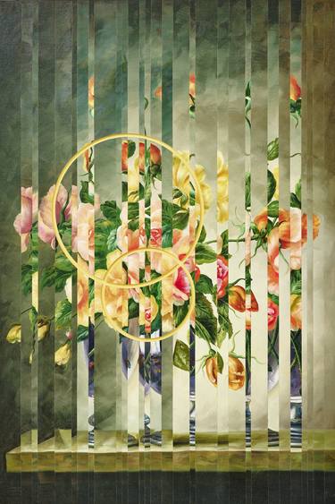 Print of Conceptual Floral Paintings by Baldvin Ringsted