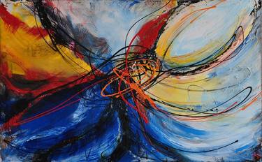 Original Abstract Painting by Lola Jovanovic