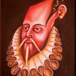 Don Quixote,Cervantes portrait... by Geoffrey Cervantes