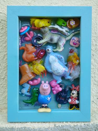 Original Contemporary Children Sculpture by Claudia Caponi