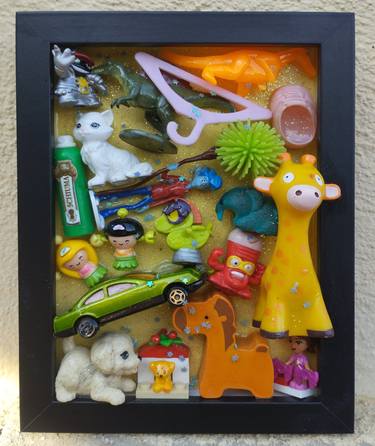Original Contemporary Children Sculpture by Claudia Caponi