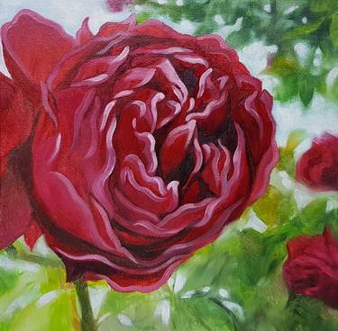 Original Floral Paintings by Praweena Bunker