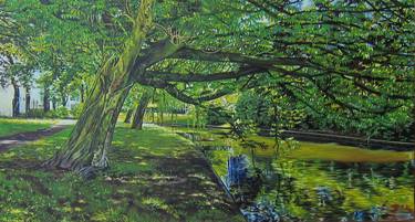 Original Impressionism Landscape Paintings by Praweena Bunker