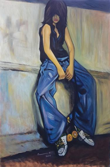 Print of Figurative Portrait Paintings by Praweena Bunker