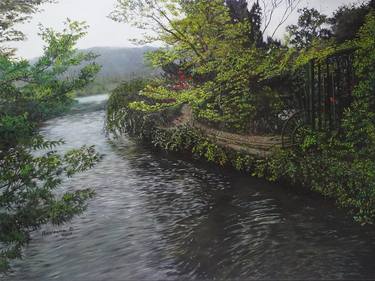 Print of Landscape Paintings by Praweena Bunker