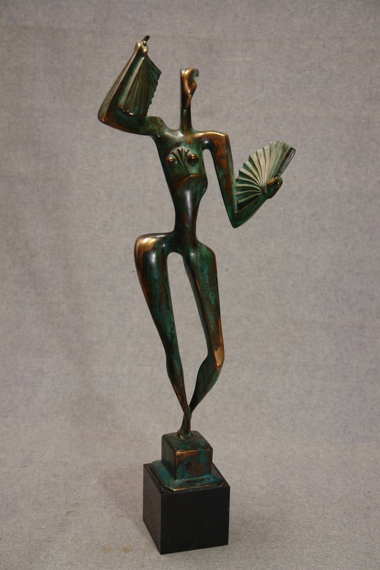 Original Abstract Sculpture by Mykola Yesypenko Luki