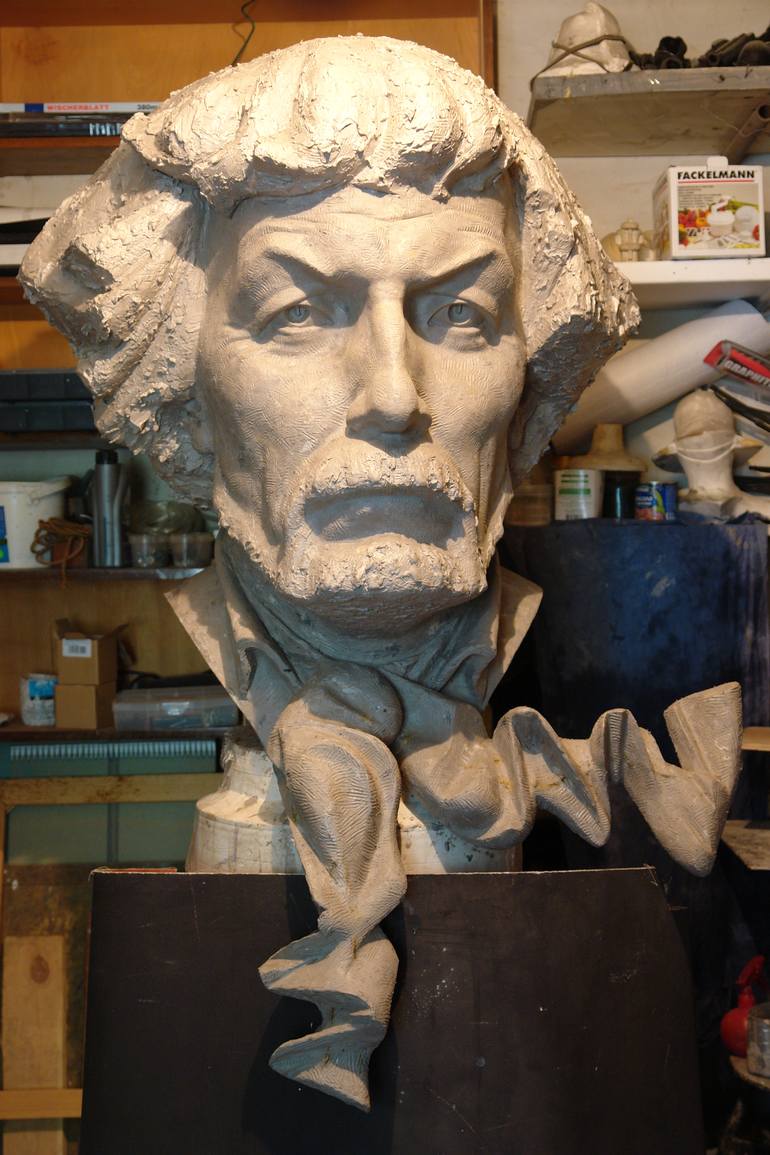 Original Portrait Sculpture by Mykola Yesypenko Luki