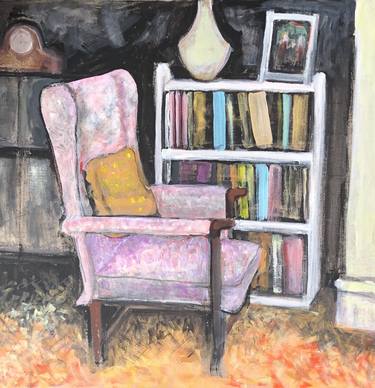 Original Figurative Interiors Painting by Rosemary Catling