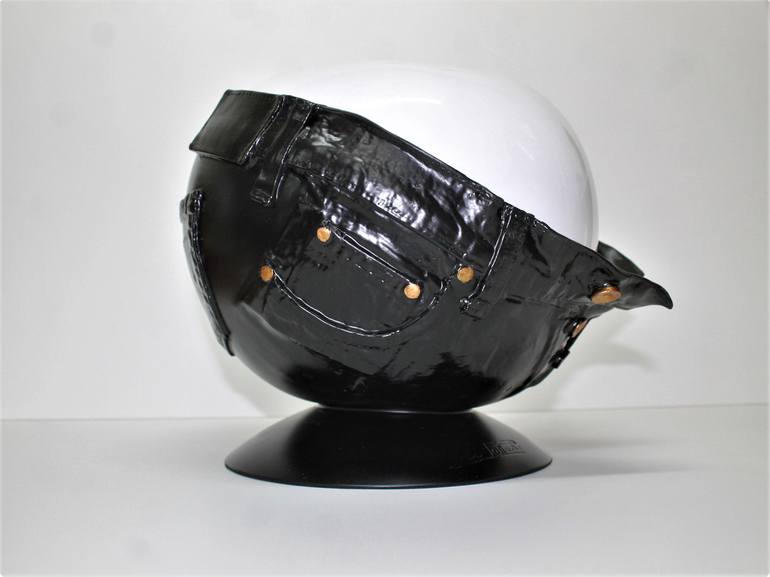Original Conceptual Pop Culture/Celebrity Sculpture by Eric Pottier