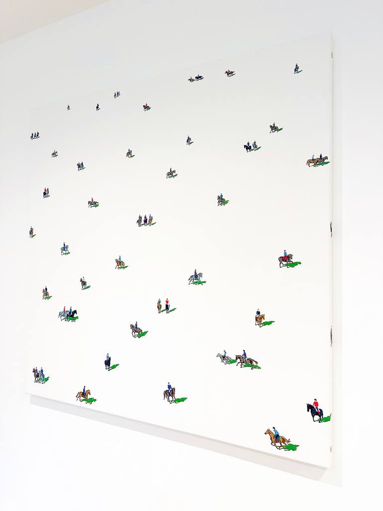 Original Figurative People Painting by Stephanie Ho