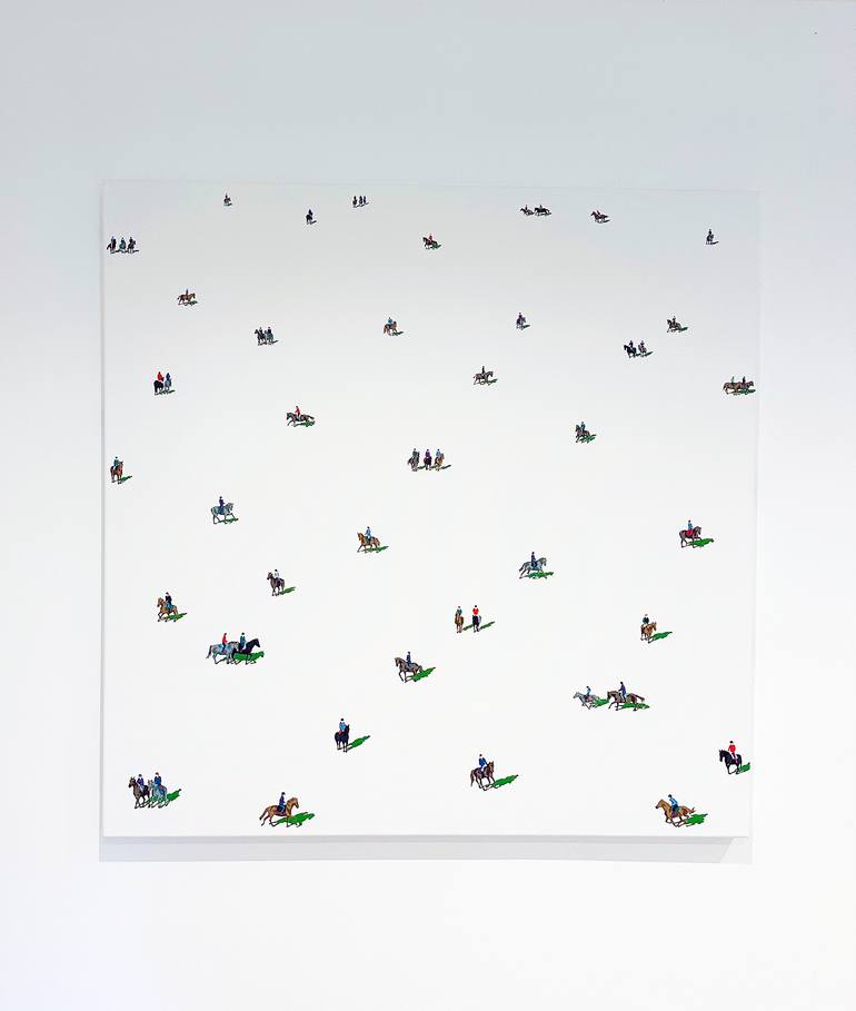 Original Figurative People Painting by Stephanie Ho