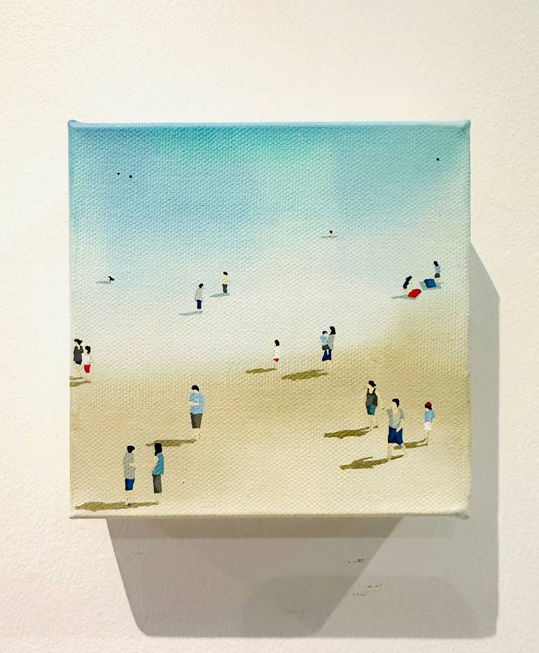 Original Figurative People Painting by Stephanie Ho